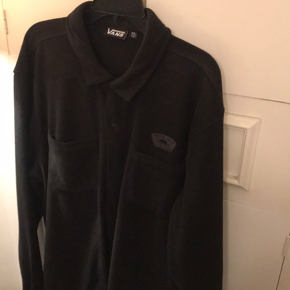 Vans Black Lightweight Shirt Jacket
